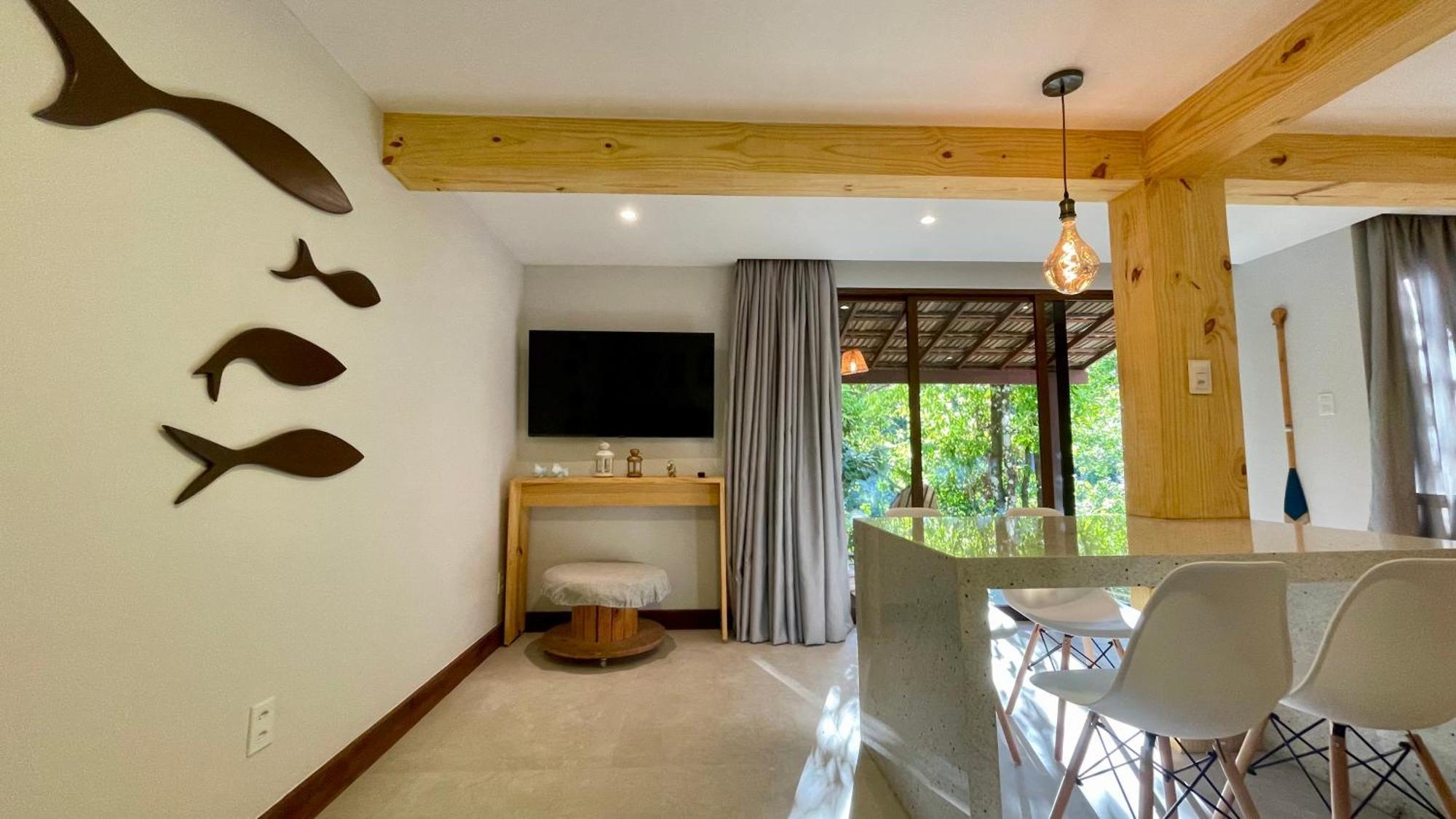 Loft Novo Em Morro De Sao Paulo Apartment Exterior foto