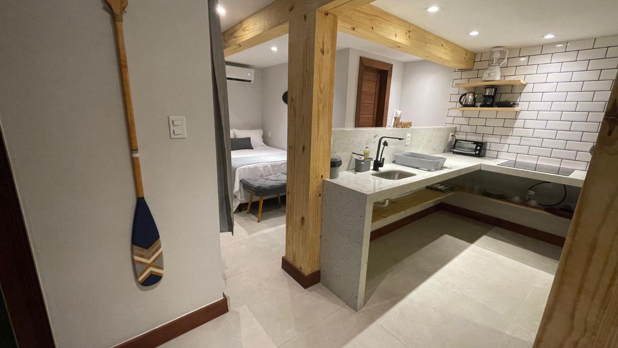 Loft Novo Em Morro De Sao Paulo Apartment Exterior foto